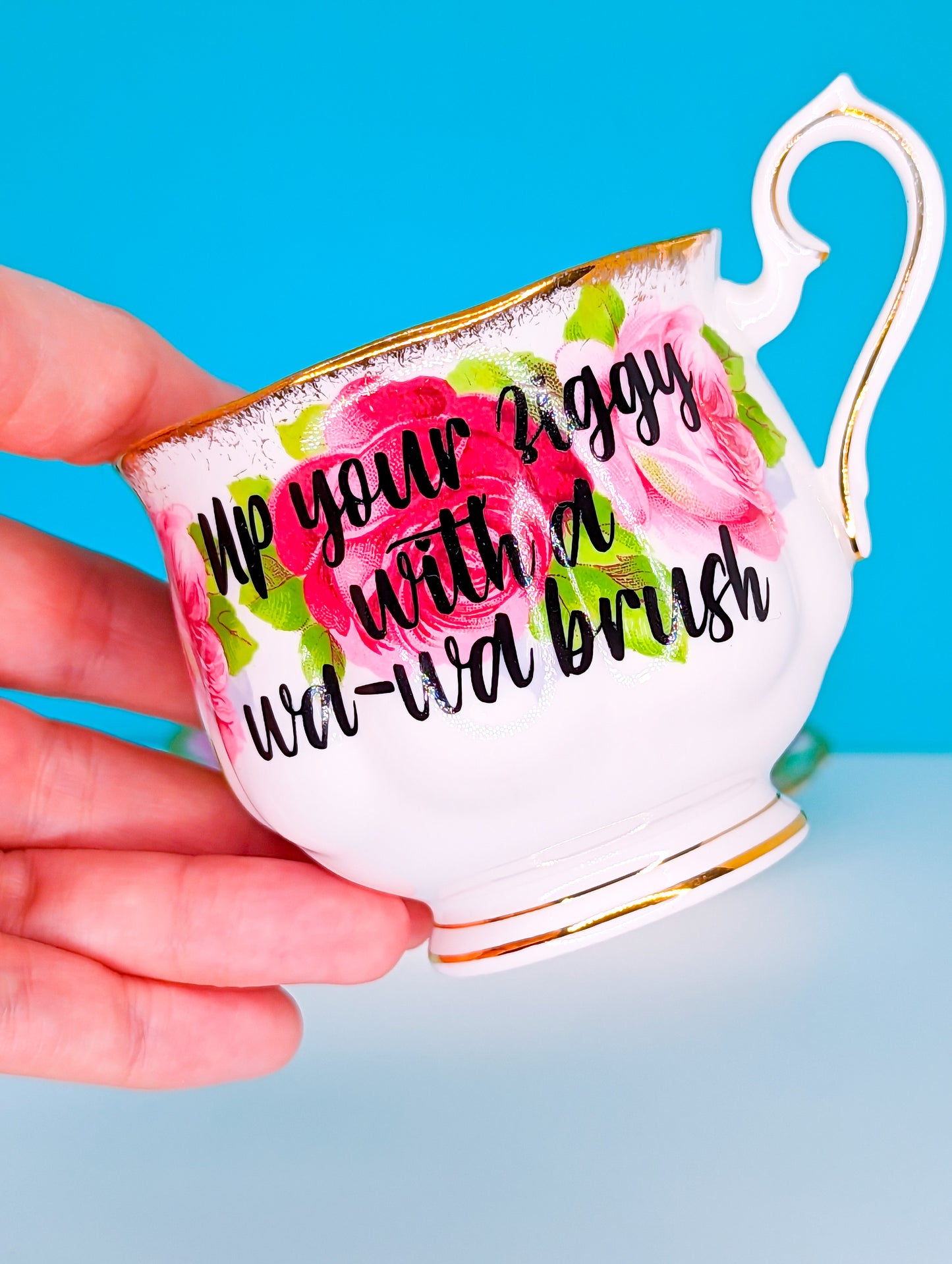 Up your ziggy with a wa-wa brush