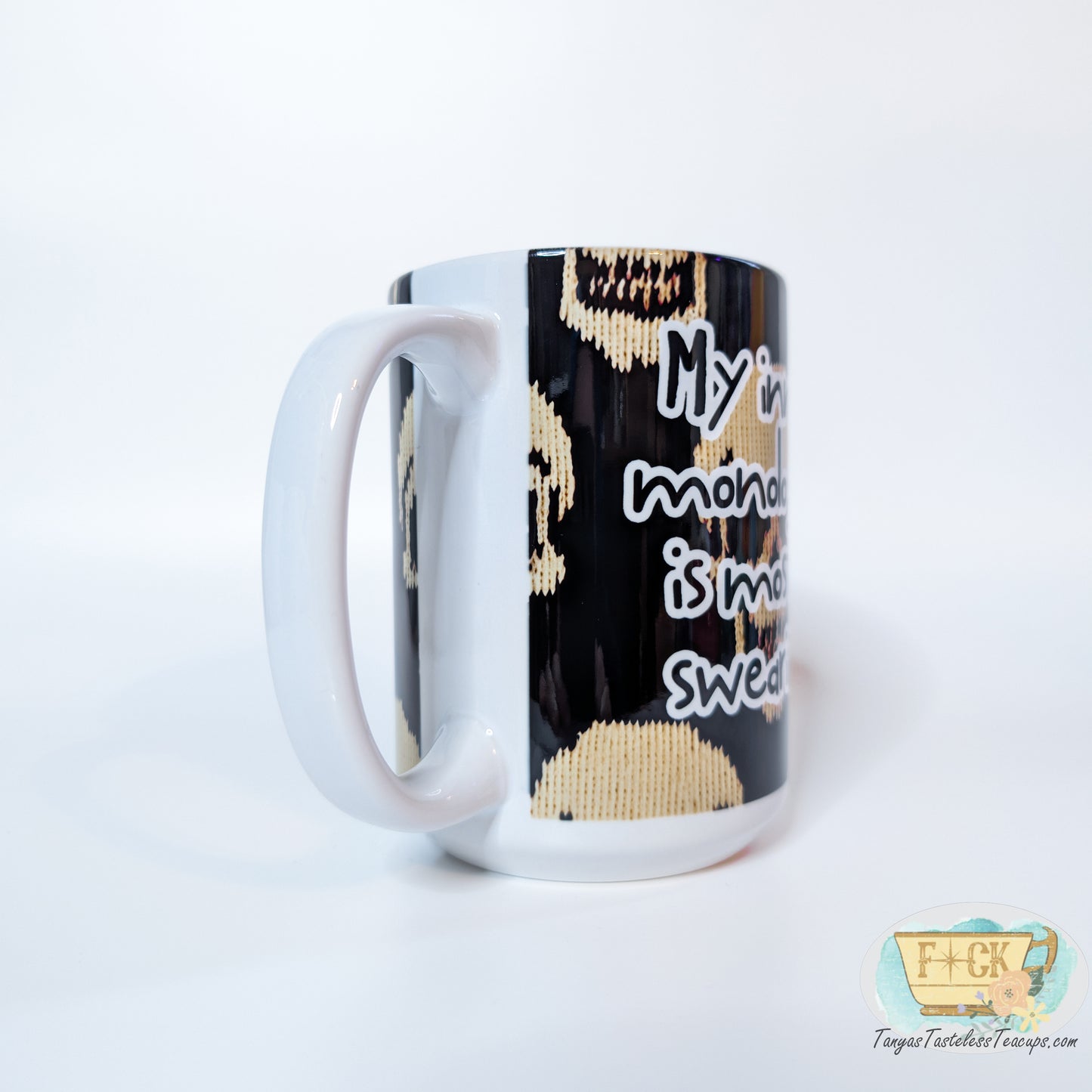 My inner monologue is mostly swearing mug
