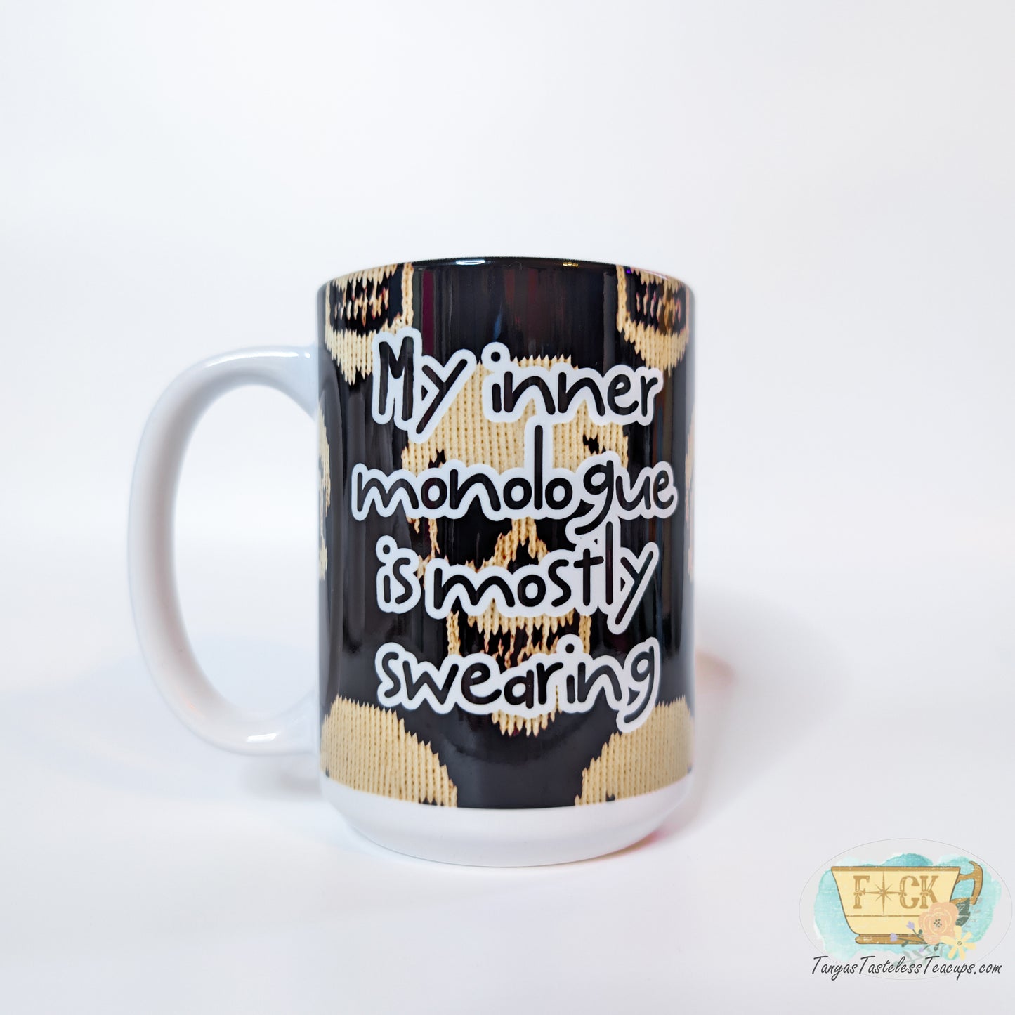 My inner monologue is mostly swearing mug